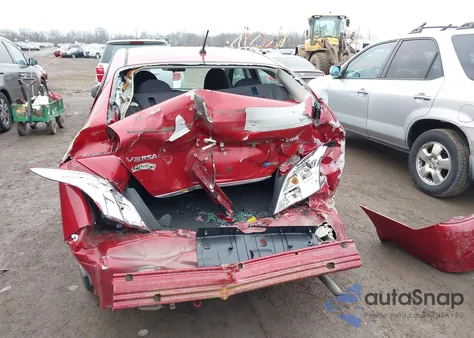 2015 Nissan Versa 1.6 S+ из США, поврежденный, VIN 3N1CN7AP8FL851951